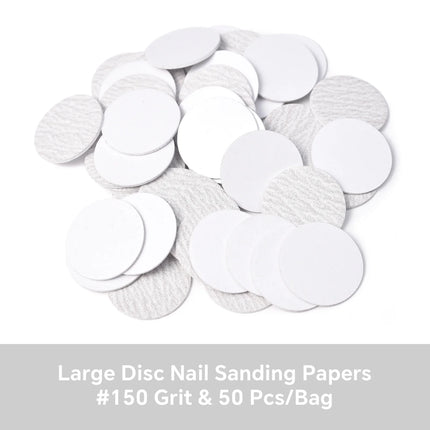 Dead Skin Replaceable Sanding Paper Set for Manicure Pedicure With Metal Disc Nail Drill Bit Calluses Removal Foot Care Tool Acc 2028
