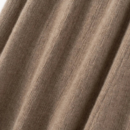 Choice New 100% Cashmere Skirt Women Long Skirt Autumn Winter Office Lady Soft Cashmere A Line Skirt Simple Grace Cashmere Dress PlatiNum