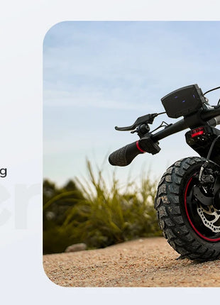 Monopattino elettrico iScooter iX7Pro a doppia trazione per fuoristrada, velocità massima 60 km/h, pneumatici da 10 pollici, 2000W, 17.5Ah, 48V, pieghevole, con app.