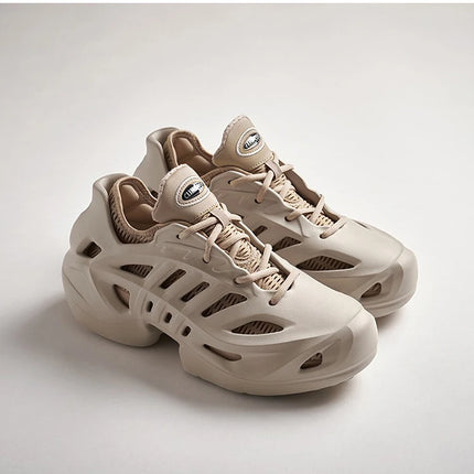 Scarpe da ginnastica traspiranti con suola spessa alla moda da uomo e da donna ufficiali Adidas a tre strisce IF3904