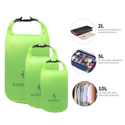 2L5L10L/20L40L70L Waterproof Dry Bag, Small Lightweight Dry Bag for Kayaking, Swimming, Fishing, Rafting, Boating