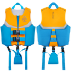 Gilet di galleggiamento per bambini, giubbotto di salvataggio per bambini, giubbotto da nuoto per ragazzi e ragazze, ausilio per il nuoto con galleggiamento del costume da bagno