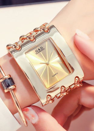 Orologio da donna di marca di lusso Abito con strass Orologi da polso da donna Eleganti orologi femminili in oro per le donne Montre Femme 2025 platinumshop