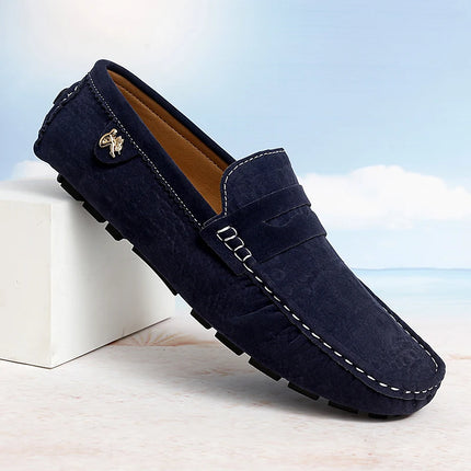Scarpe Italiane Formali da Uomo, Mocassini in Pelle Fatti a Mano, Scarpe Casual da Guida, Slip-on di Lusso Comodi per Uomo