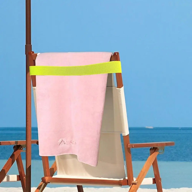 Fasce per asciugamani per sedia da spiaggia supporto per cinghie per asciugamani in Silicone per le vacanze perfetto per asciugamano fisso da spiaggia per la crociera di carnevale