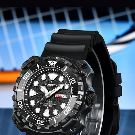 Orologio da uomo LIGE 2026 alla moda, orologio sportivo di lusso con quadrante grande, impermeabile, luminoso, al quarzo, con datario, per uomo, marca Foxbox platinumshop