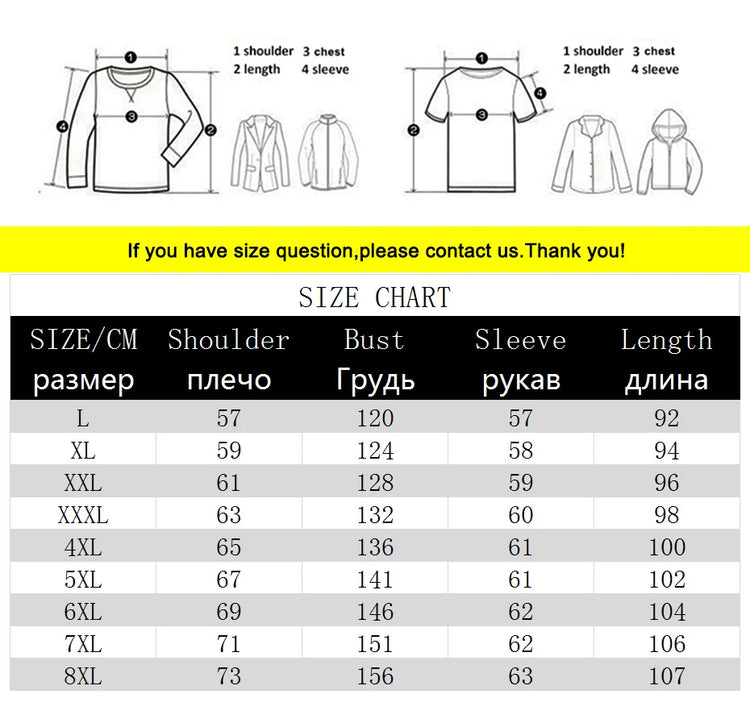 8XL Plus Size Men Jackets Windbreaker Long Hooded Coat Man Big Size 7XL Jackets Outwear
