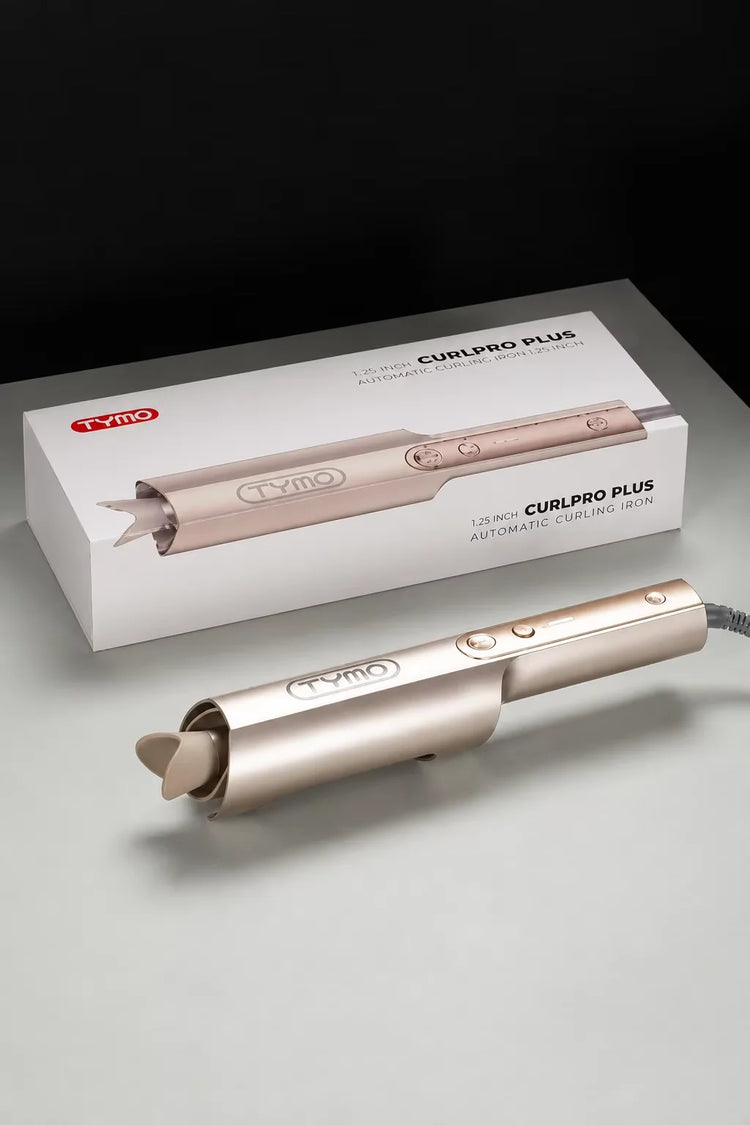 TYMO CURLPRO PLUS Auto Rotating Curling Iron Ceramic Curler, Anti-Scald, Anti-Tangle,32MM,600m Ion, Dual Voltage, for Women