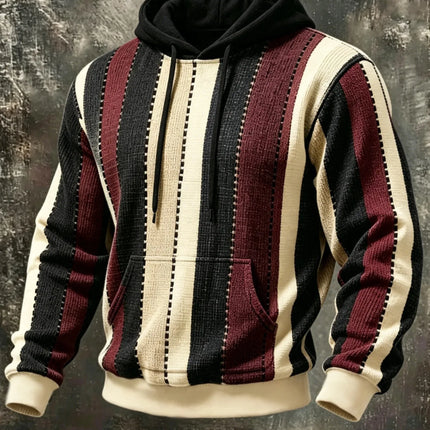 Unisex 3D Printed Hoodie Green Khaki Patchwork Block Stitch Geometric Pullover Long Sleeve Casual Street Sweatshirt Men Tops
