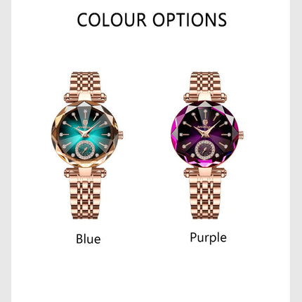 POEDAGAR Orologi al quarzo da donna eleganti di lusso Orologio impermeabile in acciaio inossidabile per donna Orologio da polso da donna alla moda casual reloj platinumshop