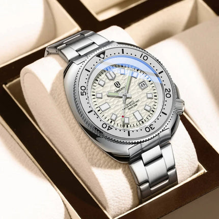 QINGXIYA Orologi al quarzo da uomo di lusso delle migliori marche Cinturino in acciaio inossidabile di alta qualità Orologio sportivo di moda con data luminosa impermeabile platinumshop