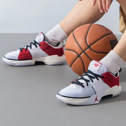 Nike Westbrook Scarpe da basket da uomo da allenamento resistenti e ammortizzanti, nuove scarpe da basket basse anti-torsione con impugnatura stabile per la corte, Jordan One Take 5 Pf Scarpe da basket sportive casual versati platinumshop