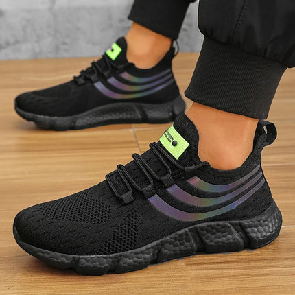Scarpe sportive Casual da uomo Sneakers leggere e traspiranti appartamenti antiscivolo Outdoor Running Walking Tenis scarpe da Jogging atletiche