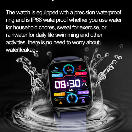 Nuovo 2025 Smartwatch per XIAOM1 con ECG+PPG, Monitoraggio Grasso Sanguigno e Acido Urico, Frequenza Cardiaca, Pressione Sanguigna, Chiamate Bluetooth per Uomini e Donne platinumshop
