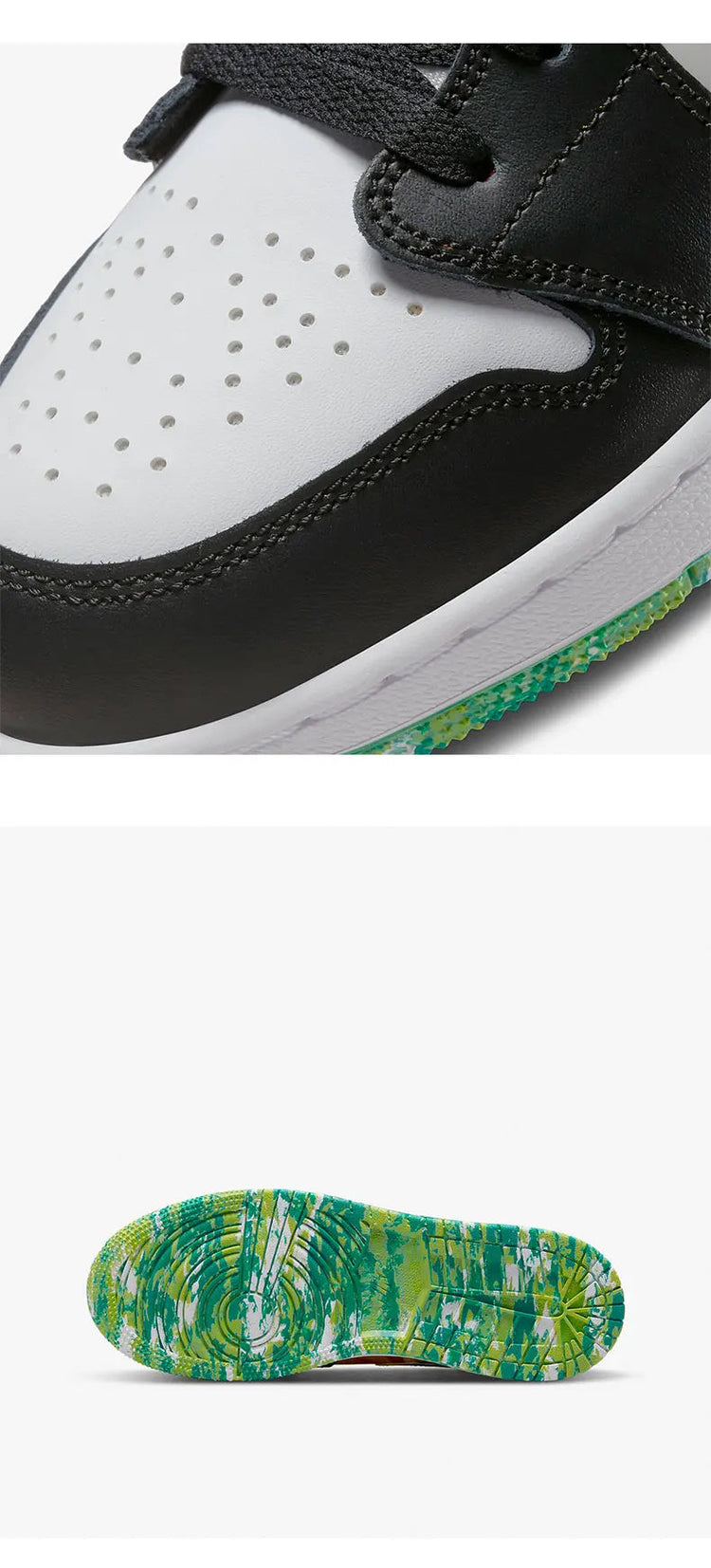 Scarpe da basket da ragazza Nike Authentic Air Jordan 1 (GS) DJ6252-038 platinumshop