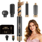 5 in 1 Blow Dryer Brush, Upgrade Hair Dryer Brush Air Curling Wrap Styler, Ionic Round Brush Blow Dryer for Women, Hot Air Brush Hair Styling Tools