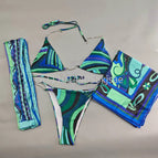 ribbon scarf bikini 1 / L