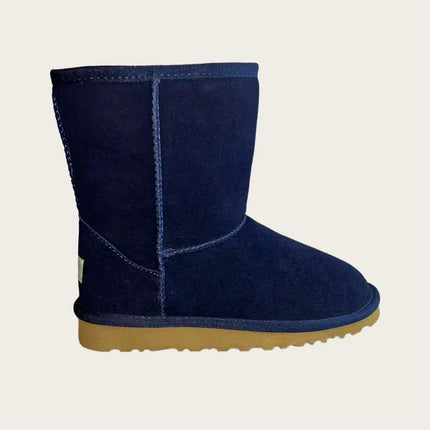 New HOT model women's winter ultra-mini boots - Women's Australian platform boots - Leather material warm boots - Fur decoratio