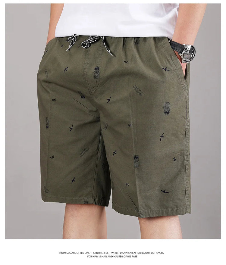Top Quality 100% cotone Nuovo marchio estivo Moda casual Streetwear Pantaloncini da surf Pantaloni da uomo Pantaloni larghi con coulisse Abbigliamento da uomo platinumshop