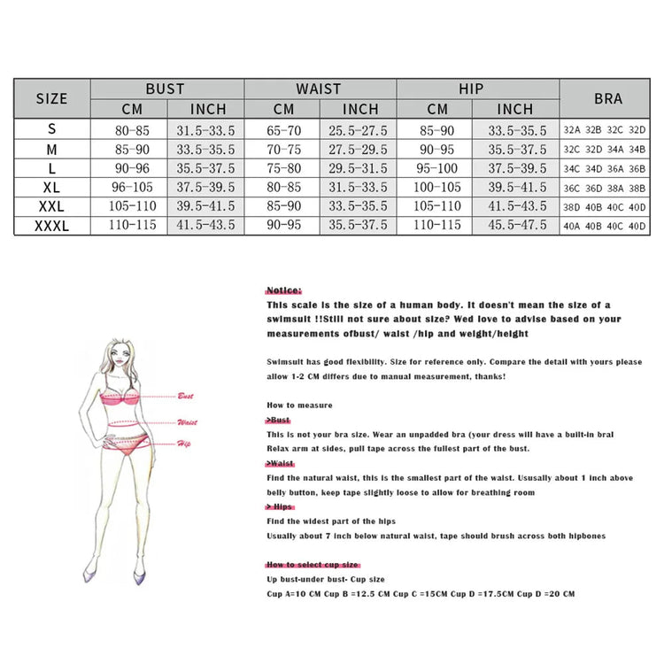 Bikini 2025 Costume da bagno donna sexy Push Up Costumi da bagno Perline femminili Biquini Halter Costume da bagno Estate Body Beachwear platinumshop