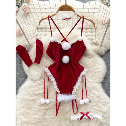 Women's Bras Women's Underwear Sets Sexy Lingerie Outfit Bra and Panty Set Woman Clothes Attractive Chest Suspenders Below Sex