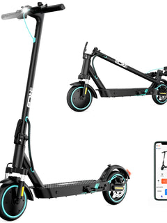 Monopattini elettrici RCB R17 350W, autonomia 23-30 km, design pieghevole, pneumatici solidi da pollici, doppio freno, certificati VMP