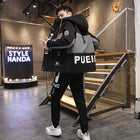 Two-Piece Men's Sets New 2026 Spring Autumn Sportswear Hooded Jacket And Long Pants Casual Loose Coat&Jogger Tracksuits Clothing