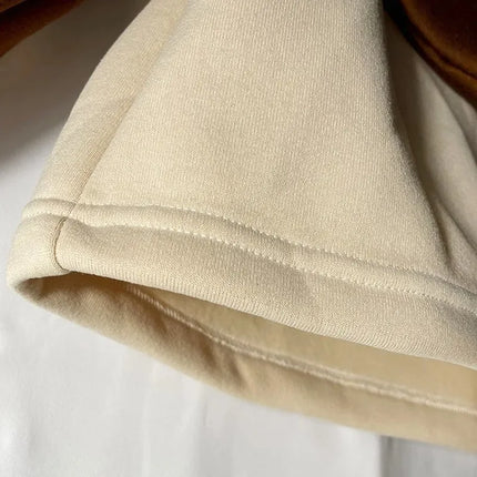 Y2K Clothes Cute bear backpack in spring and autumn  fashion Hoodie Women's winter Harajuku loose casual street clothes Japanese