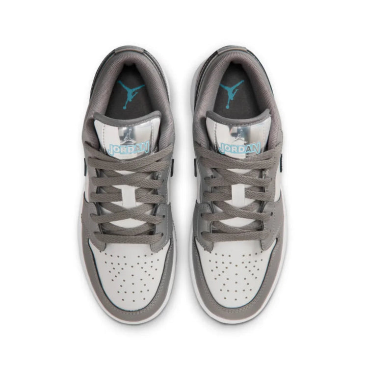 Le nuove scarpe da skate da donna Nike Air Jordan 1 Low Se, comode, leggere, resistenti e antiusura, Hv4398-014 platinumshop