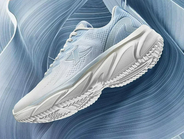 Xtep Running Shoes For Men Breathable Wear-Resistant Men's Sports Shoes Lightweight Jogging Cushioning Sneakers 877119110026 PlatiNum