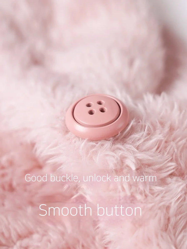 2025 Hello Kitty Pajamas Women'S Autumn And Winter Coral Velvet Thickened Bathrobe Cute Winter Nightgown Long Women'S Suit
