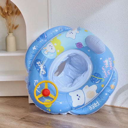 Rooxin Flamingo Nuoto Cerchio Bambino Infantile Galleggiante Piscina Anello di Nuoto Con Parasole Sedile Galleggiante Estate Spiaggia Piscina Festa Giocattoli