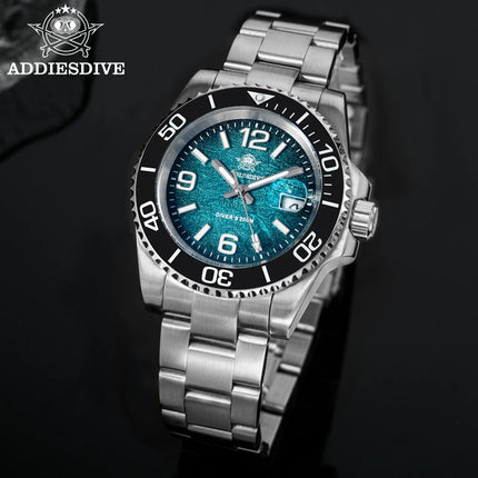 ADDIESDIVE Hot Sale 41mm Men Watch AD2513 200M Waterproof Reloj Hombre BGW9 Super Luminous Reloj Hombre Quartz Watch Reloj