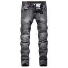 2026 Men's Dark Blue Jeans, Vintage Fashion Casual Trousers, Denim Pants Asian Sizes 29-38, 40, 42. PlatiNum