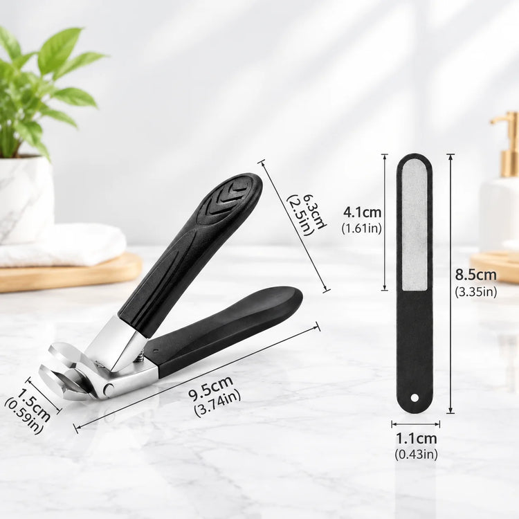 24pcs Professional Nail Clippers Kit - Razor-Sharp Blades for Precise Cutting, Durable And Long-Lasting Construction for Both Fingernail And Toenail Trimming Needs - Suitable for All Genders, Achieve Salon-Quality Nails At Ho