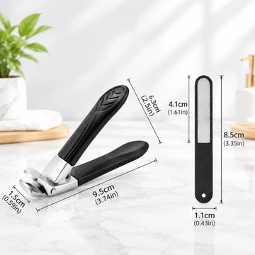 24pcs Professional Nail Clippers Kit - Razor-Sharp Blades for Precise Cutting, Durable And Long-Lasting Construction for Both Fingernail And Toenail Trimming Needs - Suitable for All Genders, Achieve Salon-Quality Nails At Ho