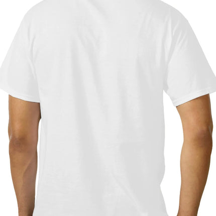 Men's short-sleeved summer T-shirt with printed pattern, unisex style, suitable for house parties as a gift