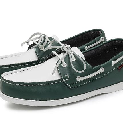 Moda uomo scarpe da barca scarpe da ponte Casual in pelle 2023 mocassini primavera autunno Designer di marca di lusso antiscivolo vendita calda