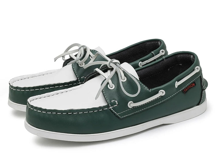 Moda uomo scarpe da barca scarpe da ponte Casual in pelle 2023 mocassini primavera autunno Designer di marca di lusso antiscivolo vendita calda