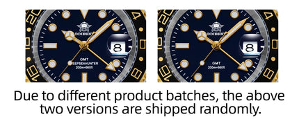 ADDIESDIVE New 40mm Luxury Men Business GMT Watch Swiss Ronda 515-24H Quartz Waterproof 200m Luminous Aluminum Ceramic Bezel