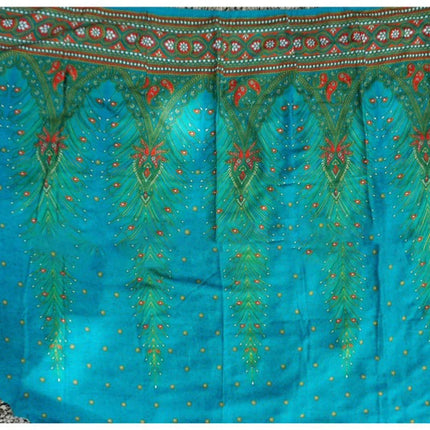 Abito da donna Boho Maxi Wrap Gonna lunga con allacciatura Abito da spiaggia Copricostume Abito vintage bohémien regolabile a vita alta in rayon platinumshop
