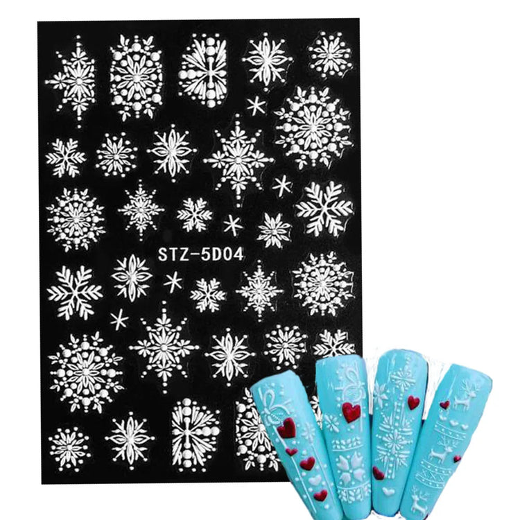 80-90pcs/jar Hollow Out Gold Nail Glitter Sequin Snow Flakes 8/10mm Mixed Metal Snowflakes 2023 DIY Snow Flake Manicure Decor 2028