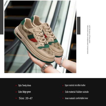 2026 Couple Style Board Shoes Retro All Comfortable Street Fashion Shoes Non-slip Wear Outdoor Casual Board Shoes