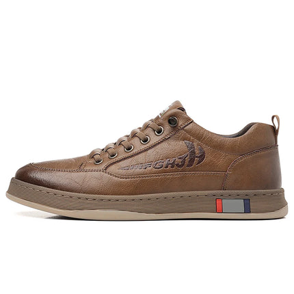 Scarpe casual da uomo alla moda Scarpe semplici da uomo retrò in vera pelle Scarpe da lavoro formali eleganti per pendolari Mocassini con consegna gratuita
