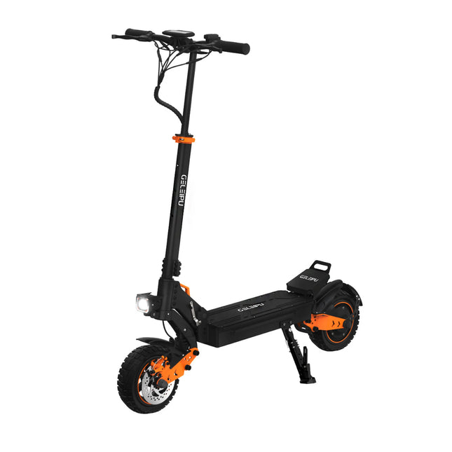 Monopattino Elettrico Pieghevole GELEIPU Z1, Motore 1200W, Batteria 48V20Ah, Velocità Massima 60KM/H, Pneumatici da 10 Pollici, Autonomia 60KM, Freno a Disco