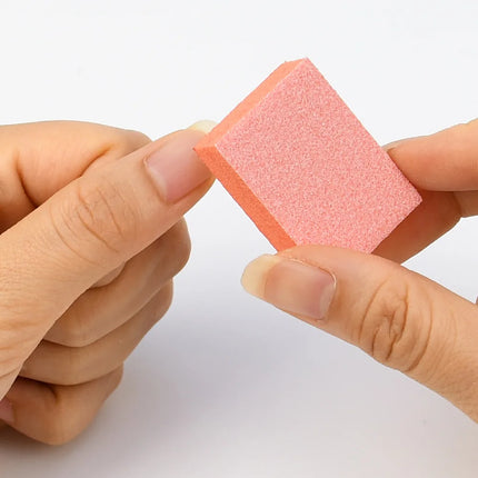 7500Pcs/Carton Mini Nail Sponge Nail File Buffer BlockPedicure Manicure Makeup Art