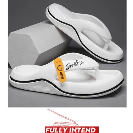 New Men's Women's Slippers Flip Flops Indoor Outdoor Beach Sandals Super Soft Bottom Slides Non-Slip Thick Sole Men's Slippers