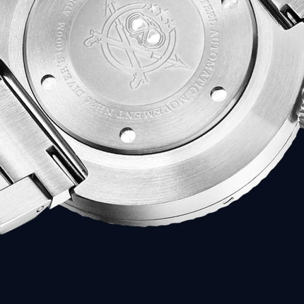 ADDIESDIVE Men's Automatic Mechanical Watch Sapphire Glass Super Luminous Watches Stainless Steel Hombre 100Bar Waterproof