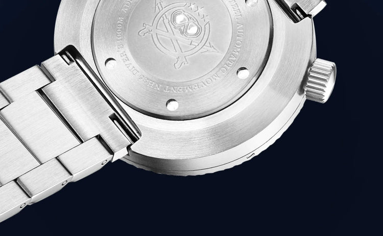 ADDIESDIVE Men's Automatic Mechanical Watch Sapphire Glass Super Luminous Watches Stainless Steel Hombre 100Bar Waterproof