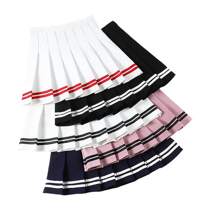 Damen Tennisrock Faltenrock Sport-Golf-Sets Athletische Lauf-Minirock Sexy Harajuku Koreanischer Stil